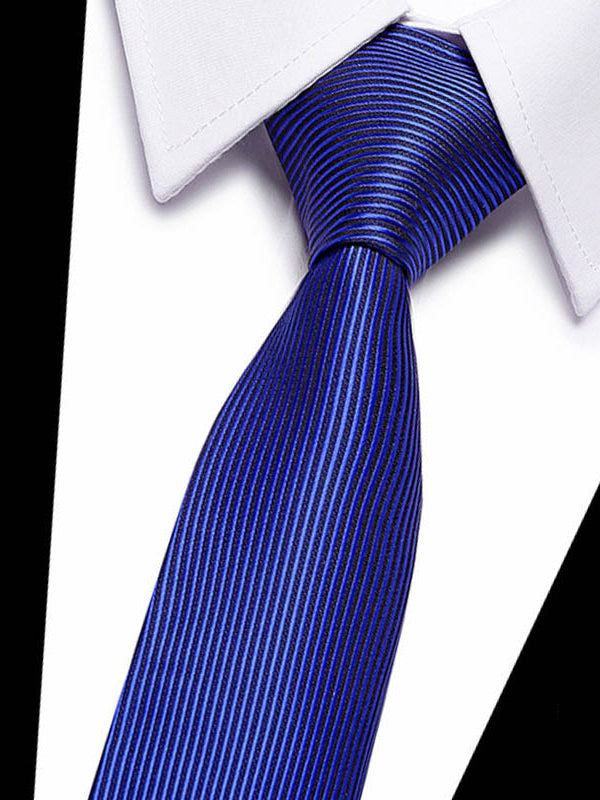 <tc>Set 3 buc cravate Chilton albastru inchis, negru si alb, albastru</tc>