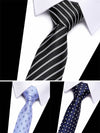 <tc><!-- x-tinymce/html -->Set 3 cravate Chess albastru deschis, albastru inchis si neagra</tc>