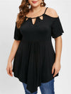 <tc>Tunica marime plus Aleesha neagra</tc>