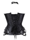 <tc>Corset piele Berry negru</tc>