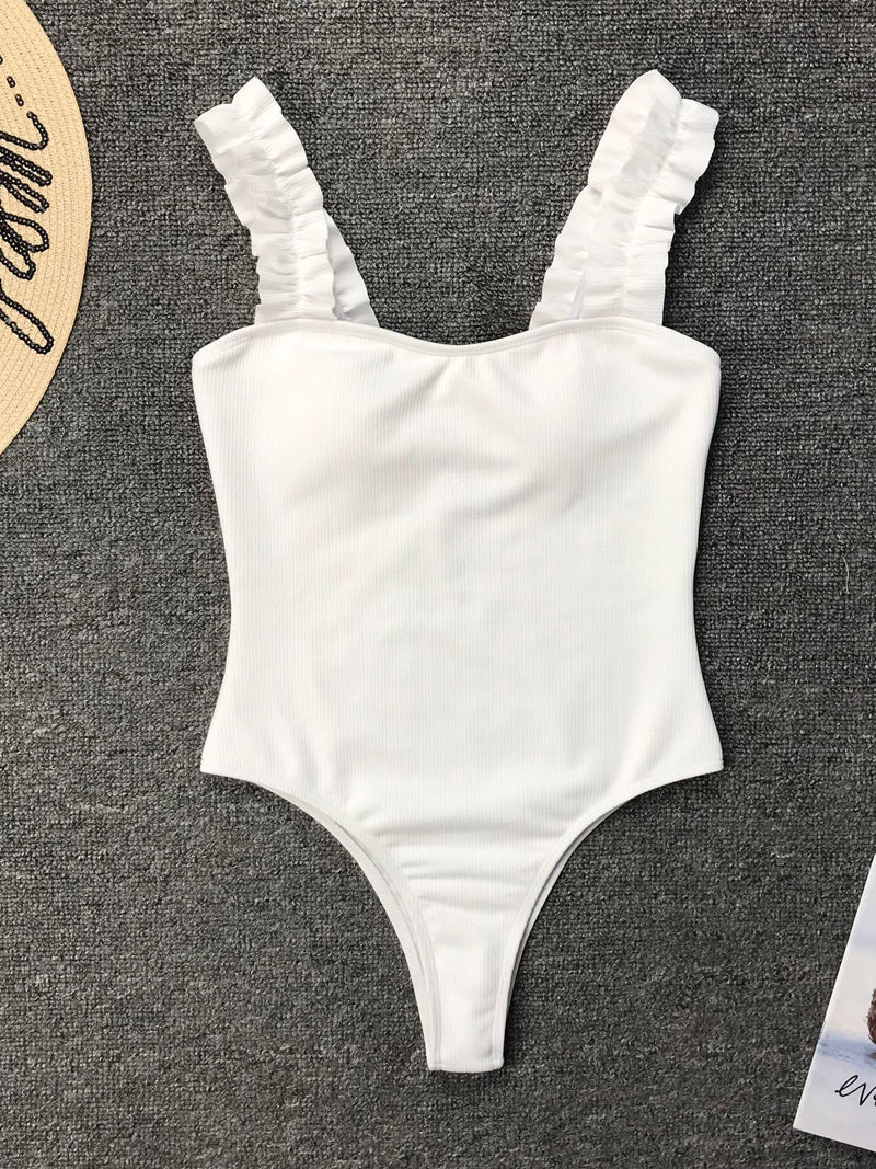 MONOKINI SIGNY alb-S