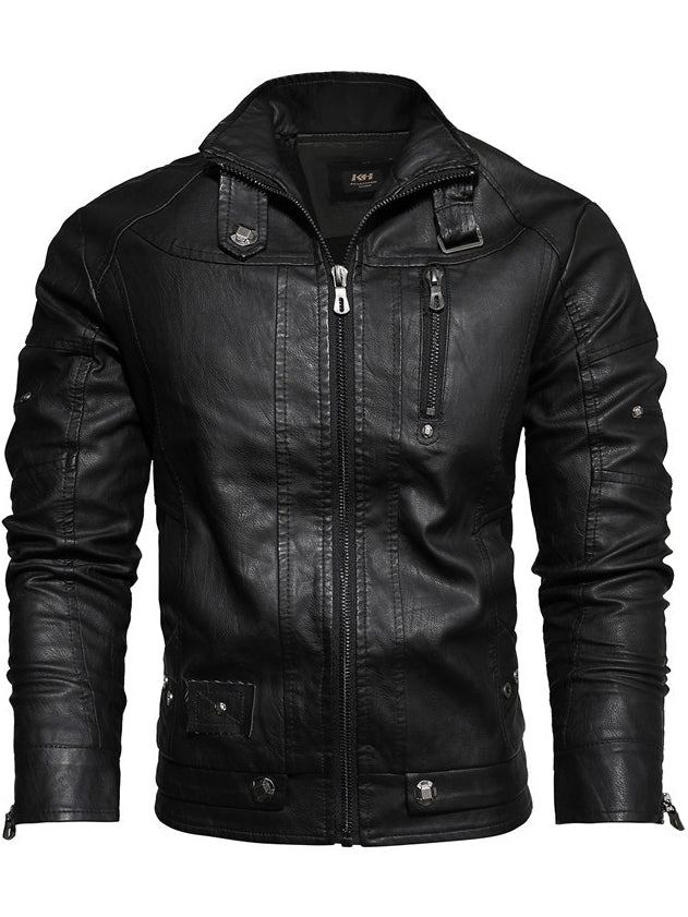 JACHETA DE PIELE CODIE neagra