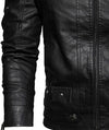JACHETA DE PIELE CODIE neagra