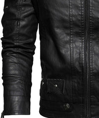 JACHETA DE PIELE CODIE neagra