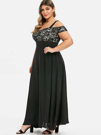 ROCHIE ELEGANTA PLUS SIZE OLIVIA neagra