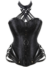 <tc>Corset piele Berry negru</tc>