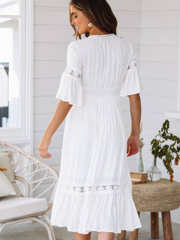 <tc>Rochie de vara Tanya alba</tc>