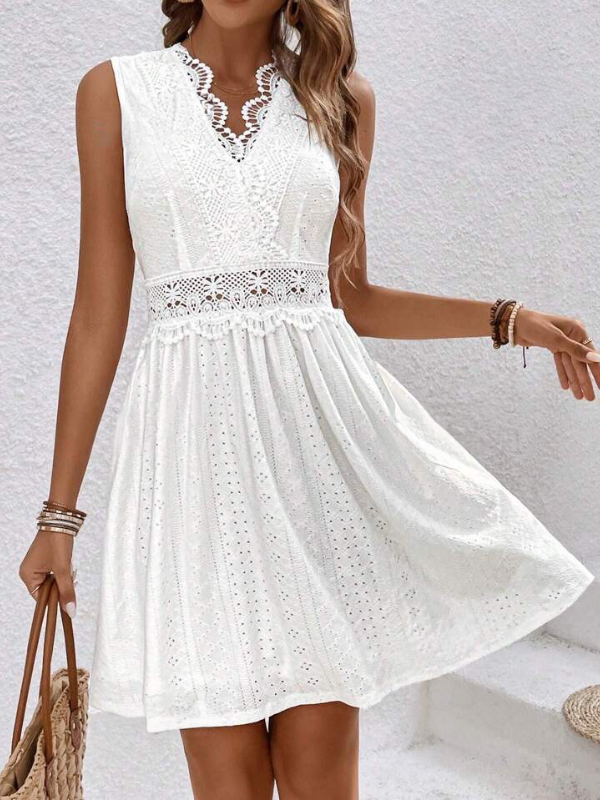 SUMMER DRESS JEVIE white