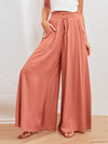 <tc>Pantaloni eleganti Tanga portocalii</tc>