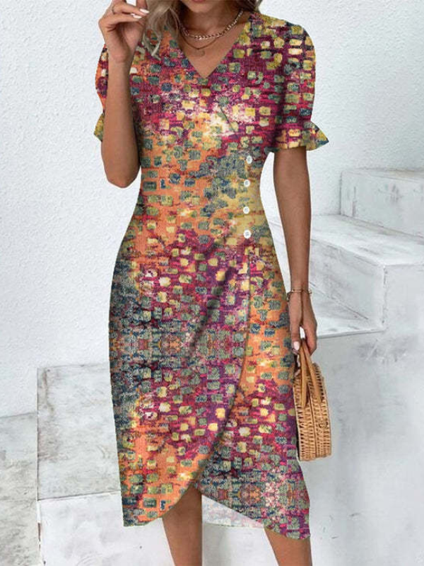 <tc>Rochie eleganta Zolaria multicolora</tc>