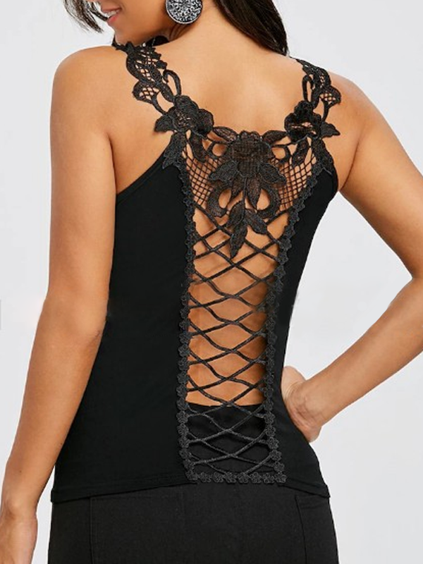 TOP ELEGANT LIONDINA negru