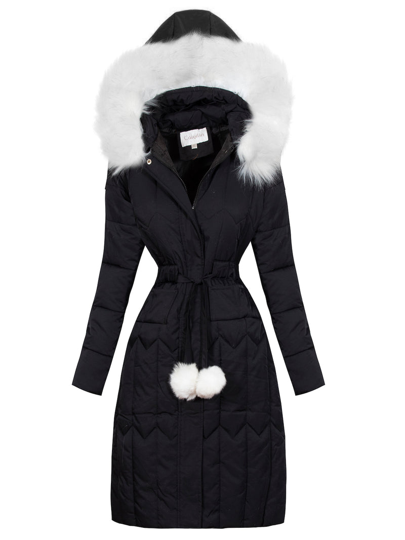 WINTER COAT NEREA black