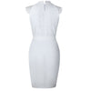 <tc>Rochie mini Keilani alba</tc>