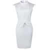 <tc>Rochie mini Keilani alba</tc>