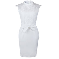 <tc>Rochie mini Keilani alba</tc>