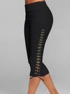 LEGGING 3/4 CARLI negru