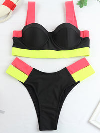 BIKINI ROSSA negru