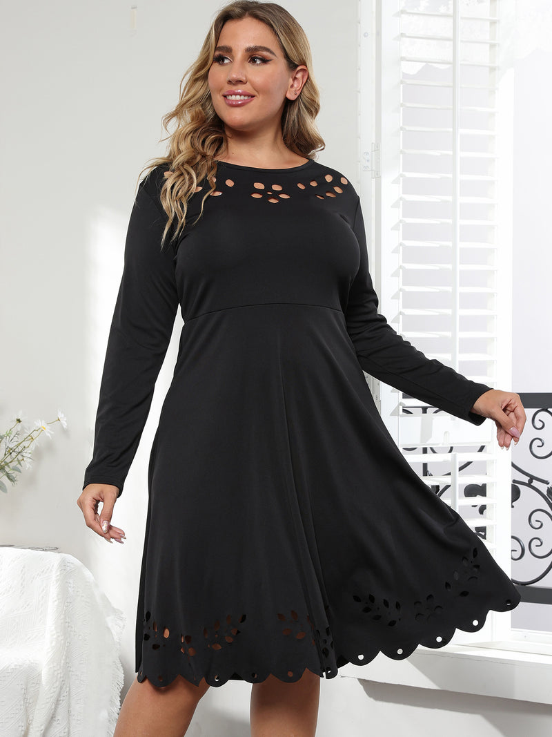 ELEGANT DRESS MALINI black