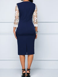 ROCHIE ELEGANTA SHERI albastra