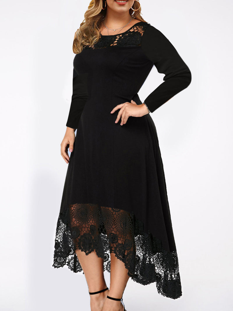 <tc>Rochie eleganta Jamily neagra</tc>