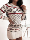 <tc>Rochie pulover Camellia alb</tc>
