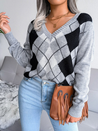 PULLOVER ELEGANT NEIVES gri