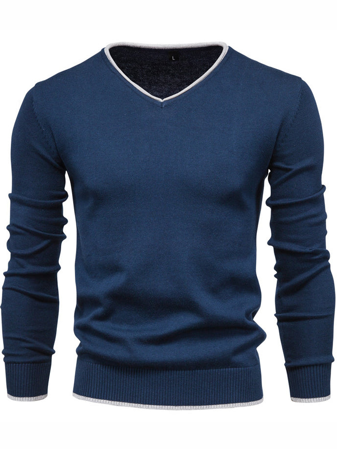 PULLOVER MARDEN albastru închis