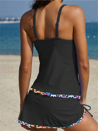 TANKINI EDENIA negru si albastru