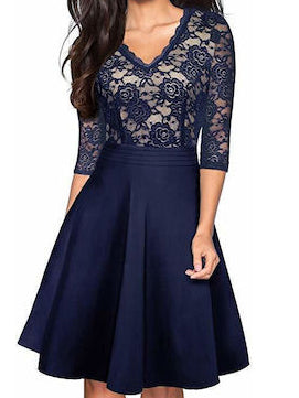 ROCHIE ELEGANTA JUSTAH albastra